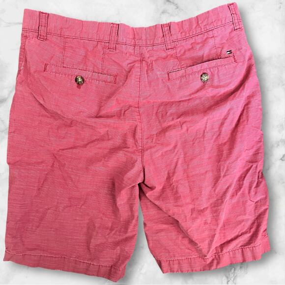 Tommy Hilfiger Men’s/Unisex Chino Shorts Size 32 Red Casual - Picture 3 of 7